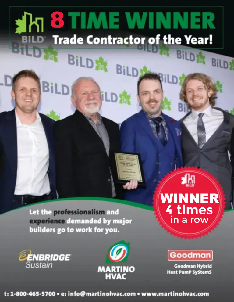 8th time winner hvac trade contractor of the year