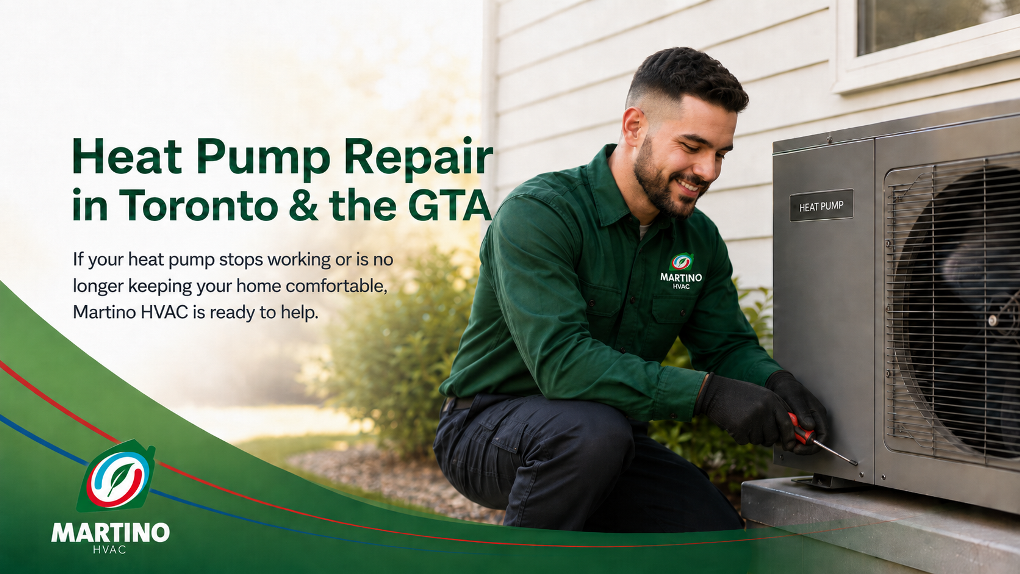 heat pump repair gta martinohvac