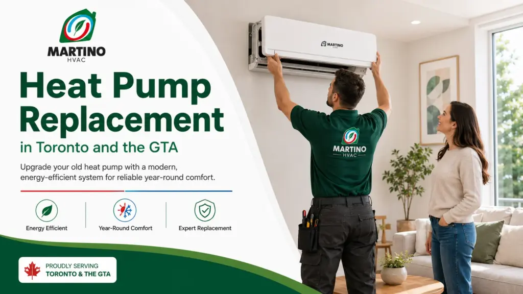 heat pump replacement gta martinoHvac