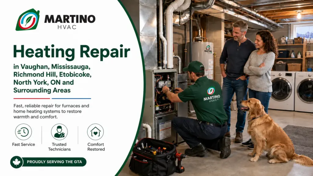 heating repair basement gta martinoHVAC
